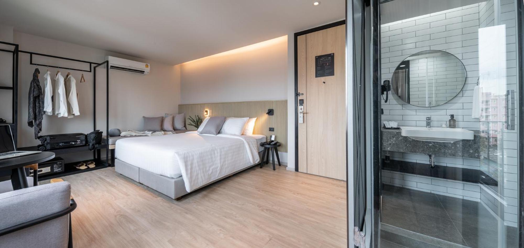 Mii Hotel Srinakarin Bangkok Zimmer foto