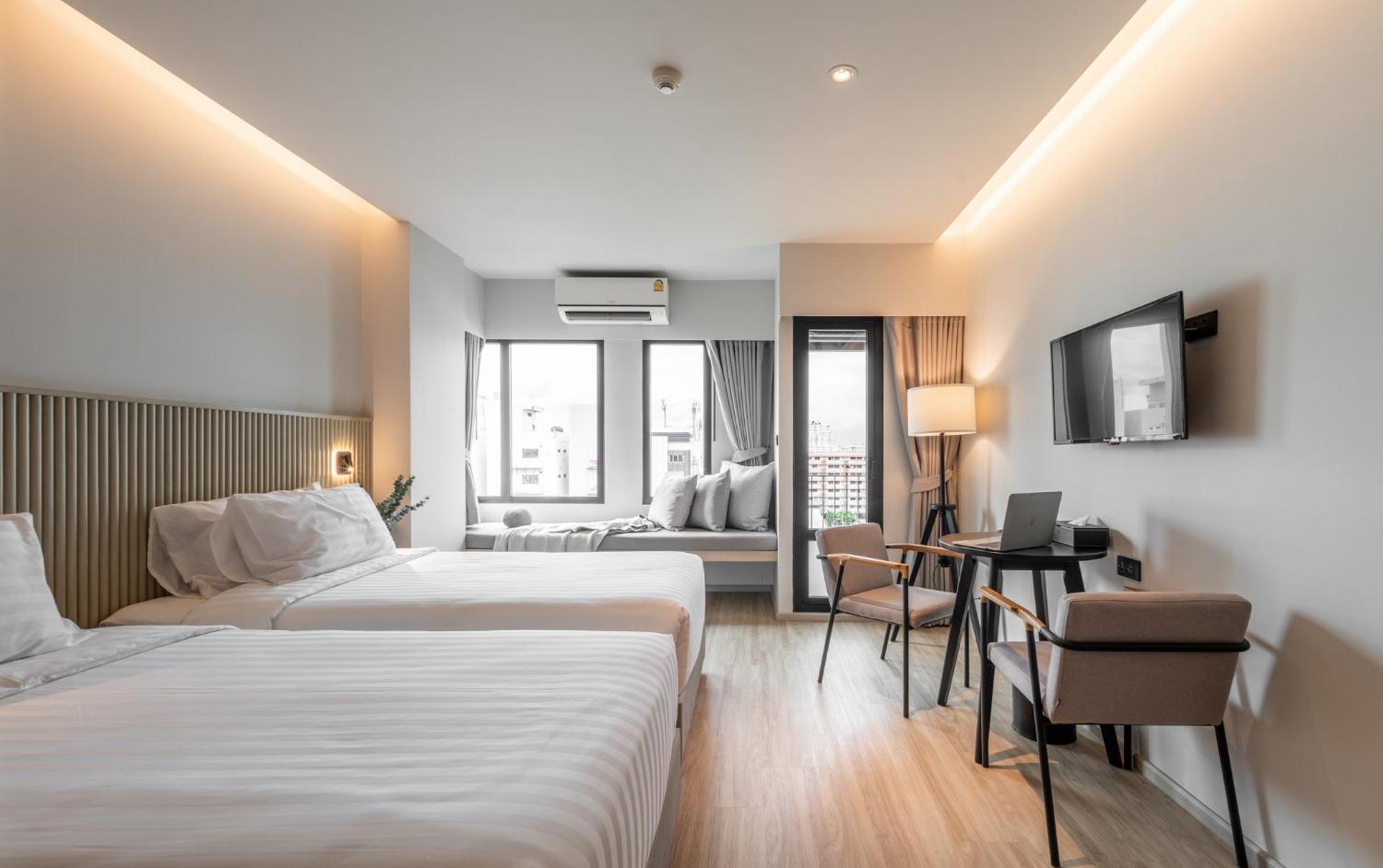 Mii Hotel Srinakarin Bangkok Zimmer foto